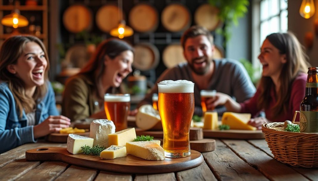 découvrez comment j'ai surpris mes amis avec un accord fromage et bière original et inattendu qui a bluffé tout le monde lors de notre dégustation.