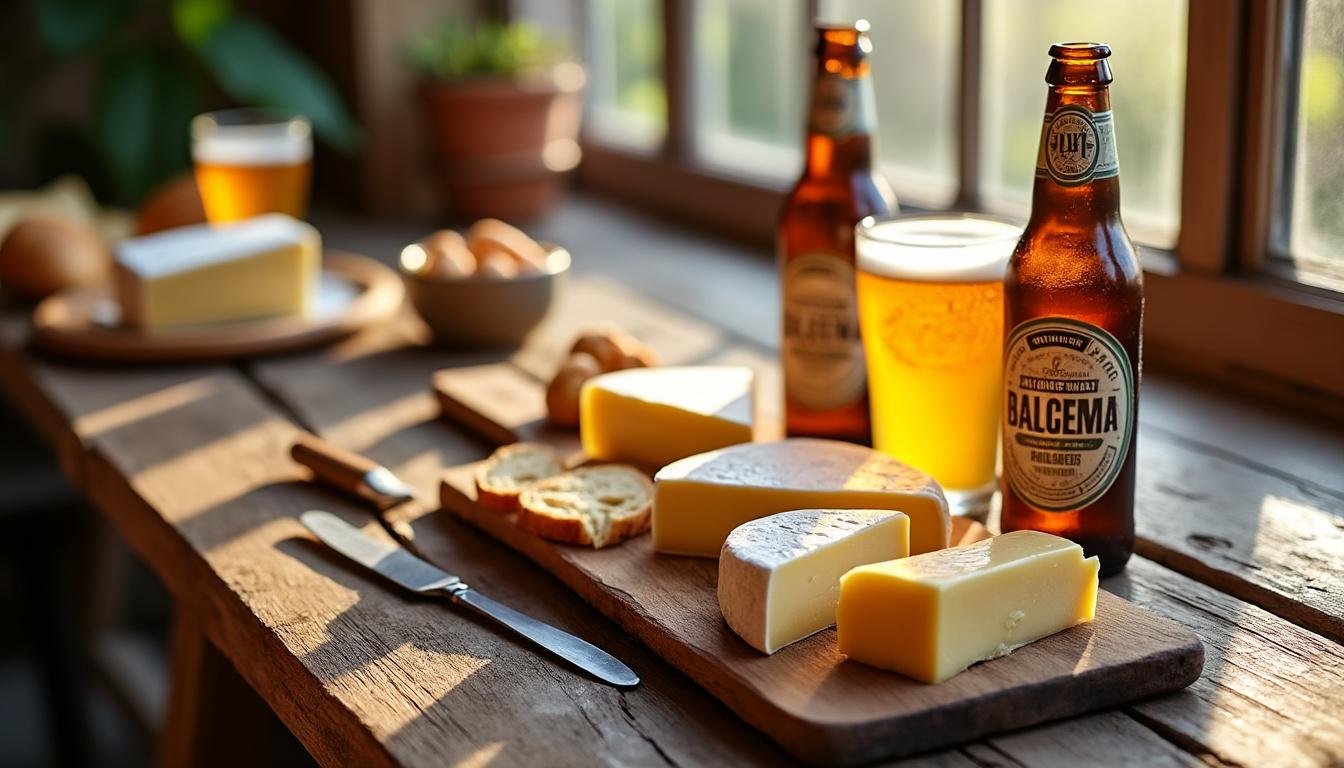 découvrez comment j'ai surpris mes amis avec un accord fromage et bière original et inattendu, alliant saveurs et créativité pour un moment convivial unique.