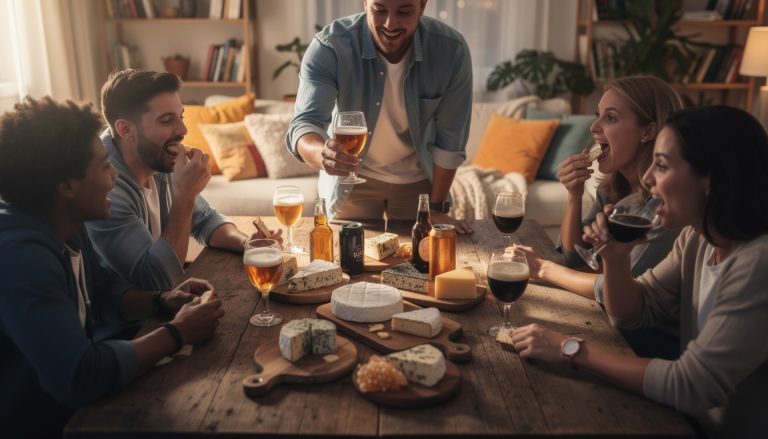 découvrez comment j'ai surpris mes amis avec un accord fromage et bière original et inattendu, pour des moments gourmands et conviviaux.