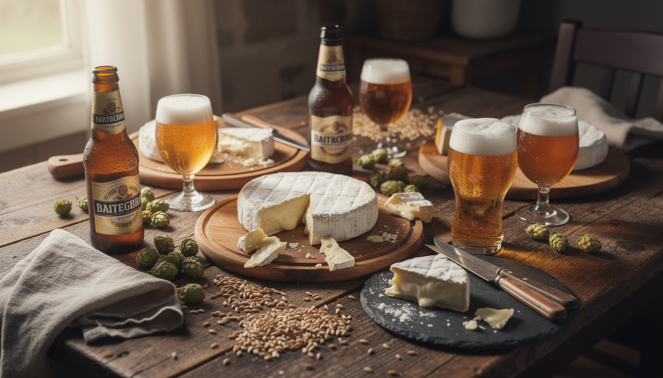 découvrez comment l'amertume du houblon dans les bières artisanales équilibre parfaitement le gras des fromages à pâte molle pour une harmonie de saveurs unique.