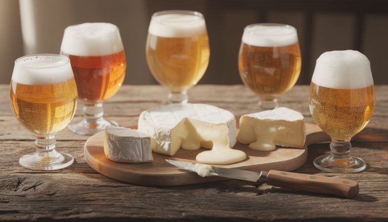 découvrez comment l'amertume du houblon dans les bières artisanales équilibre parfaitement le gras des fromages à pâte molle pour une dégustation harmonieuse.