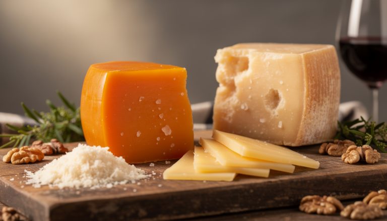 découvrez pourquoi le vieux gouda et le parmesan sont des trésors umami, explosant en saveurs riches et intenses qui subliment vos plats.