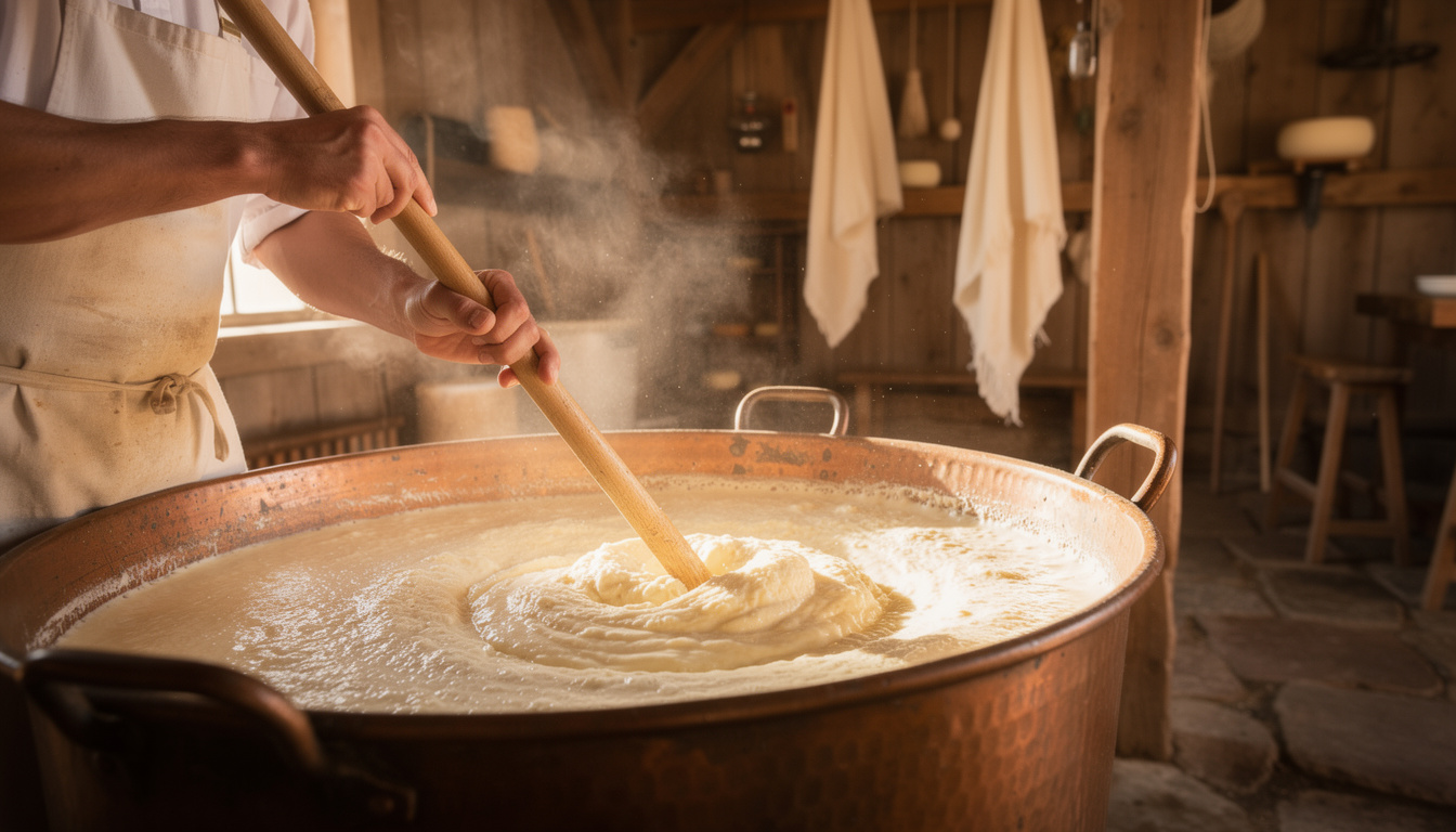 découvrez la technique du brassage pour maîtriser l'expulsion du lactosérum et obtenir une pâte homogène, essentielle pour des préparations culinaires réussies.