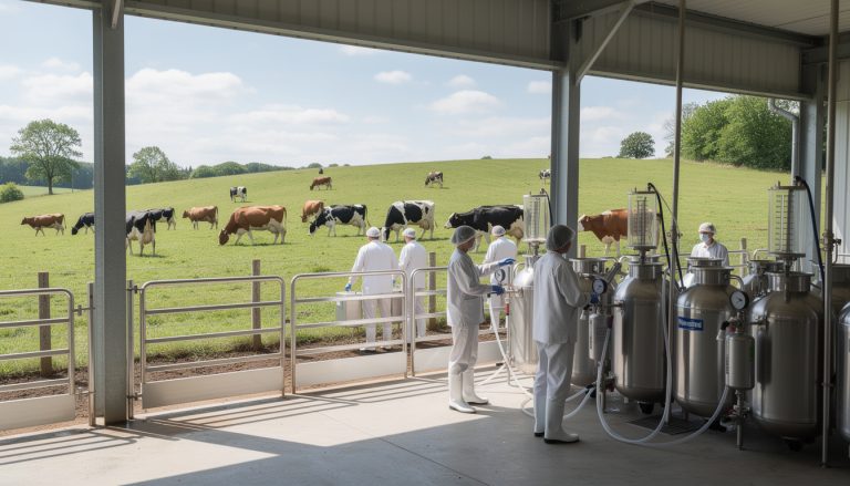 découvrez les règles strictes du cahier des charges du comté, garantissant la qualité et l'authenticité du fromage grâce à une zone de collecte du lait rigoureusement définie.