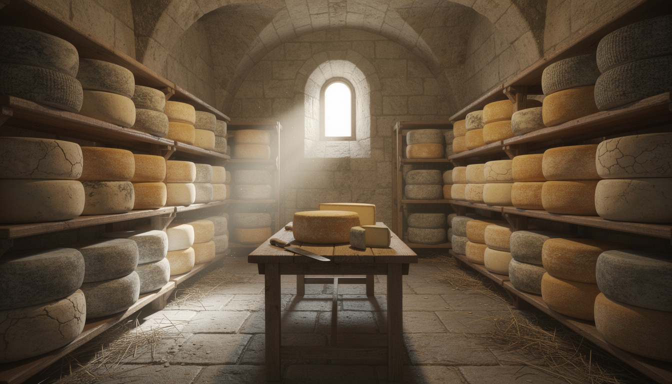 découvrez comment les monastères du moyen âge sont devenus des centres d'innovation pour l'affinage du fromage, alliant tradition et savoir-faire artisanal.