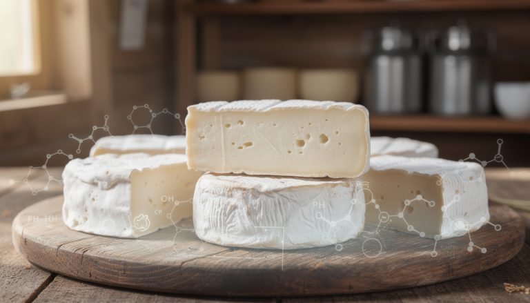 découvrez la biochimie fascinante de l'acidification lente dans les fromages de chèvre lactiques, un processus naturel qui sublime leur saveur et leur texture uniques.