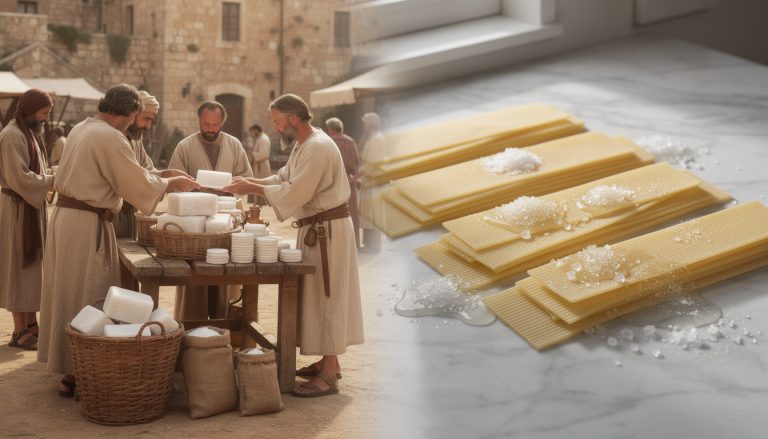 découvrez l'histoire fascinante du sel, de son rôle ancien comme monnaie d'échange à son utilisation moderne comme agent de déshydratation dans la fabrication des pâtes pressées.