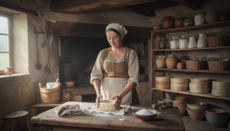 découvrez l'histoire de l'invention du camembert par marie harel au xviiie siècle et l'importance de l'apport technique du sel dans ce fromage emblématique français.