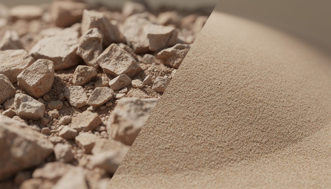 découvrez comment la taille des grains influence les textures granuleuses et sableuses, et ce qu'elle révèle sur le processus d'affinage.