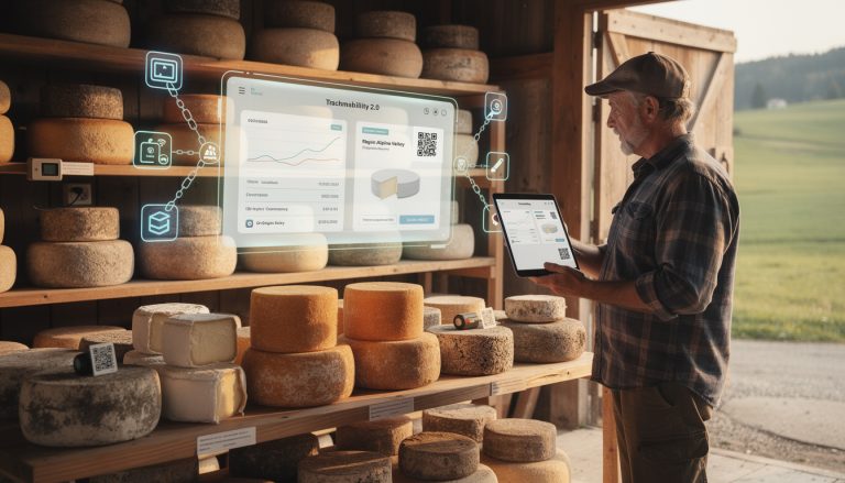 découvrez comment la blockchain révolutionne la traçabilité des fromages fermiers en assurant une transparence totale et une garantie d'origine fiable avec traçabilité 2.0.