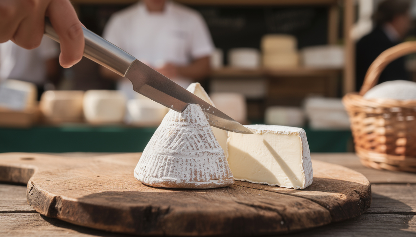 découvrez nos astuces pour découper un fromage valençay en pyramide sans le casser, en préservant sa texture et sa présentation élégante.