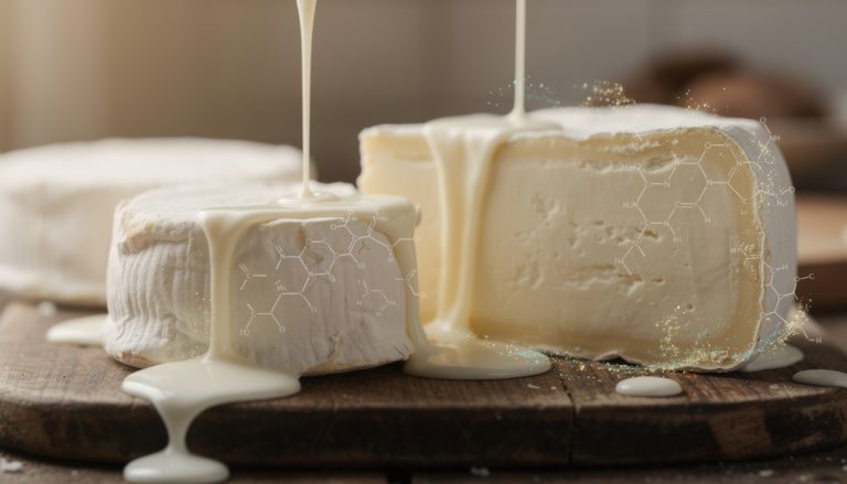 découvrez comment l'enrichissement en crème transforme la structure lipidique des fromages à double et triple crème, influençant leur texture et saveur uniques.