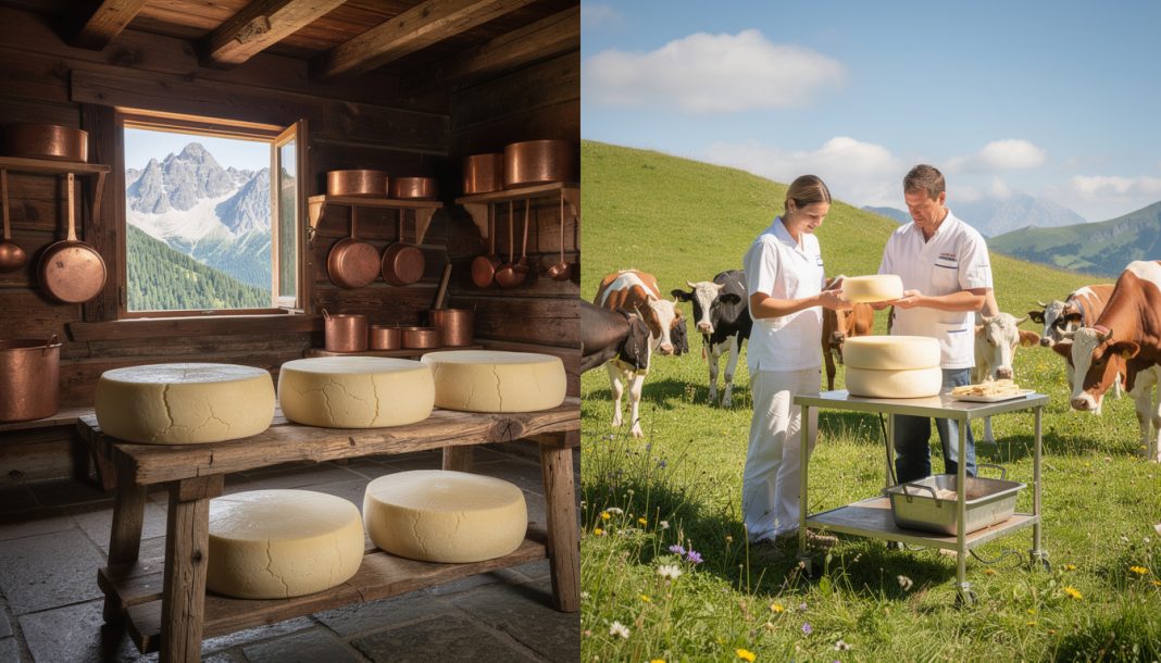 découvrez les différences entre fromages de montagne et fromages d'alpage, avec un décryptage des labels et des aspects techniques qui expliquent leurs spécificités et saveurs uniques.