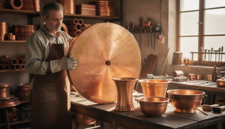 découvrez pourquoi le travail du cuivre nécessite des chaudrons spécifiques, en particulier pour les grandes meules, et apprenez les techniques essentielles pour réussir ce savoir-faire traditionnel.
