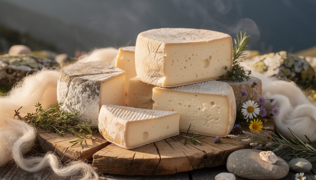 découvrez l'univers riche des fromages de brebis des pyrénées, avec une analyse approfondie de leurs textures denses et de leurs arômes lanoline uniques.