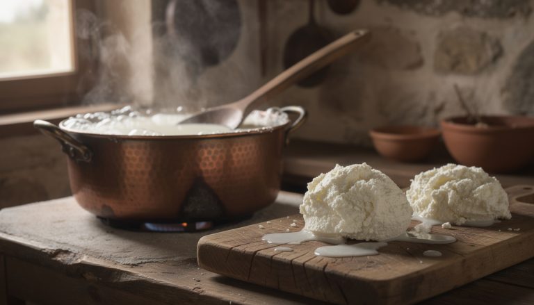découvrez la technique traditionnelle du réchauffage du lactosérum pour fabriquer des fromages délicats comme la ricotta et le brocciu, alliant savoir-faire et saveurs authentiques.