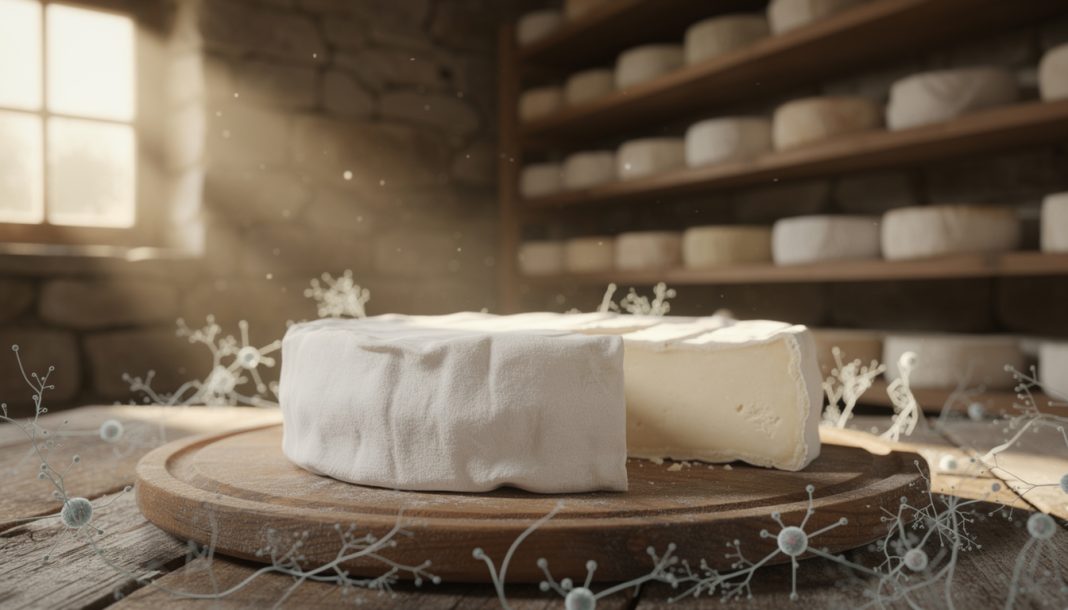 découvrez l'histoire fascinante de la croûte fleurie et l'apparition du penicillium candidum, ce champignon essentiel qui révolutionne la maîtrise des fromages à pâte molle.
