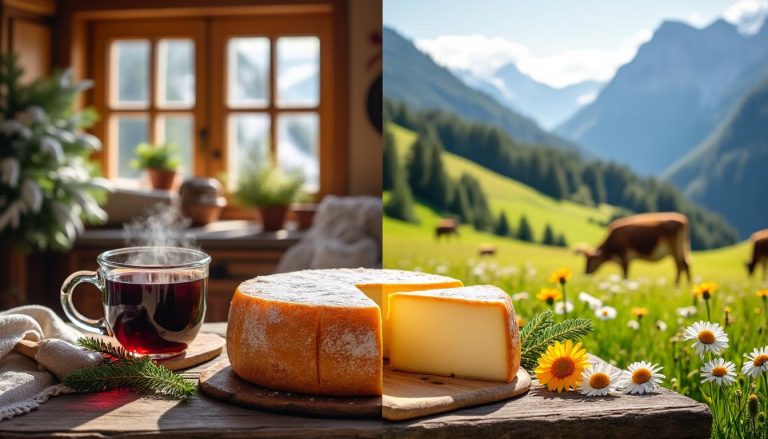 découvrez comment la saison influence la dégustation du fromage d'alpage et pourquoi ses saveurs changent en hiver, offrant une expérience gustative unique.