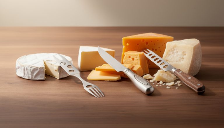 découvrez l'évolution du couteau à fromage et comment son ergonomie s'adapte aux différentes textures des pâtes pour une découpe optimale.