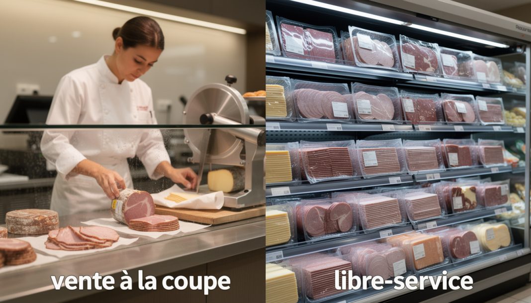 découvrez comment la vente à la coupe et le libre-service influencent la qualité et la conservation des produits grâce à l'emballage sous atmosphère protectrice.