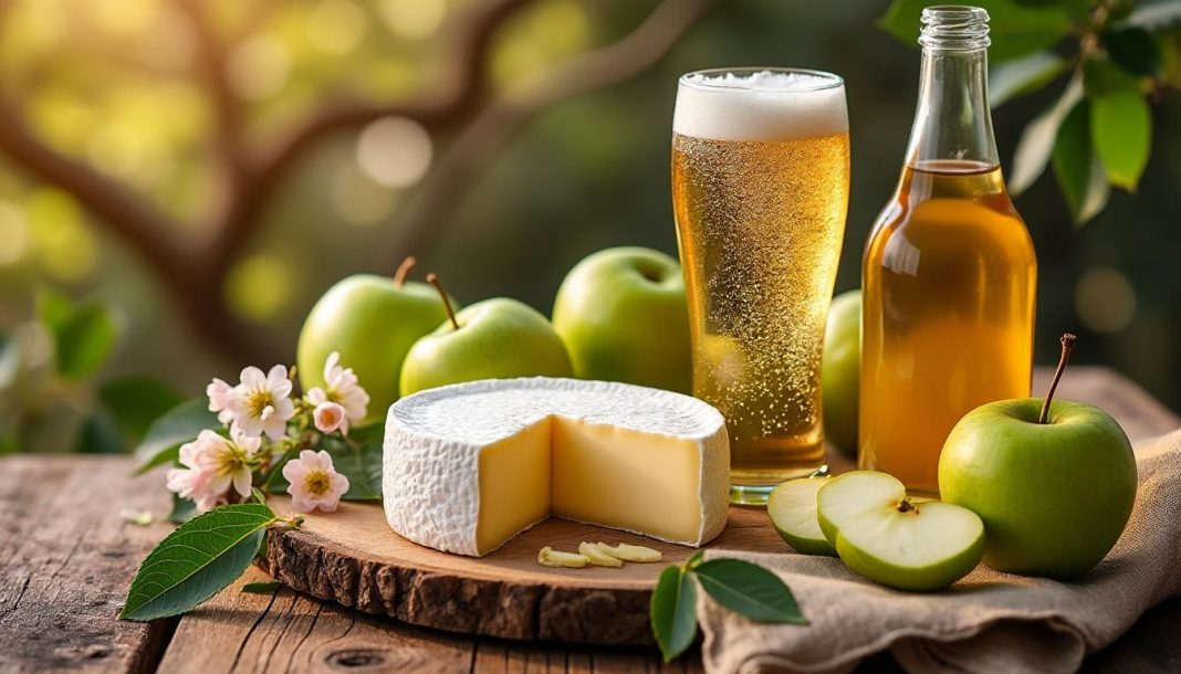 découvrez l'harmonie parfaite entre le cidre aux notes fruitées et le camembert à la croûte fleurie. explorez comment la fermentation pommée sublime les saveurs de ce fromage emblématique.
