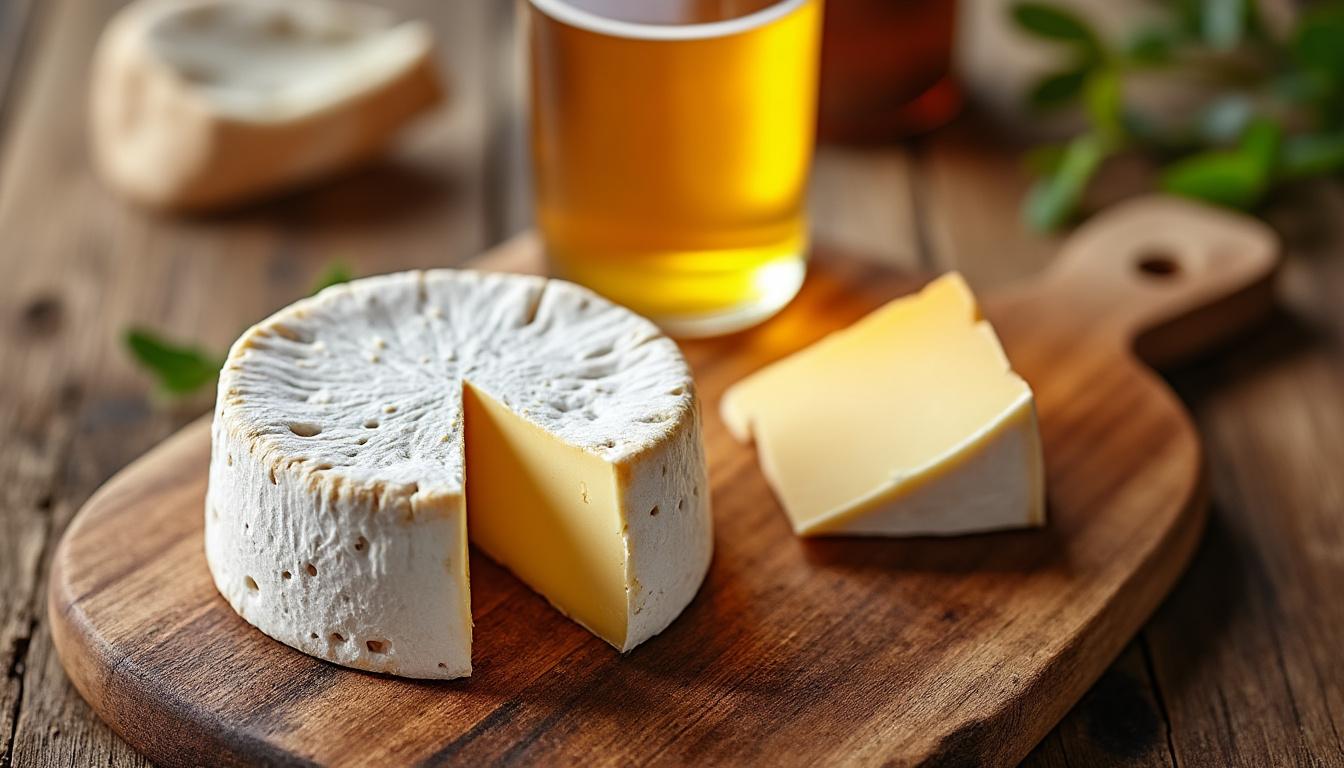 découvrez comment sublimer le mariage entre le cidre fermenté et le camembert à croûte fleurie grâce à nos conseils d'accords gourmands et authentiques.