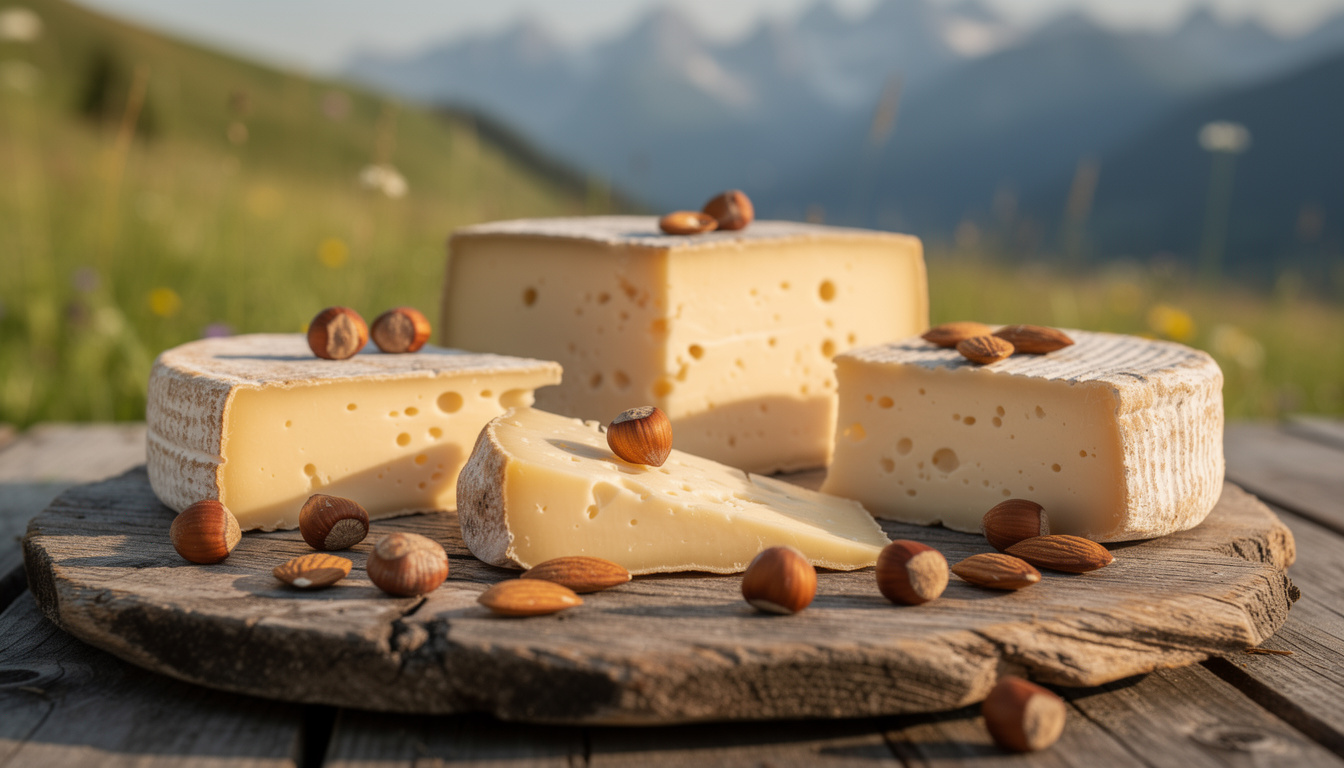découvrez les arômes uniques des fruits secs, avec un focus sur la noisette et l'amande, et leur présence délicate dans les alpages d'été.