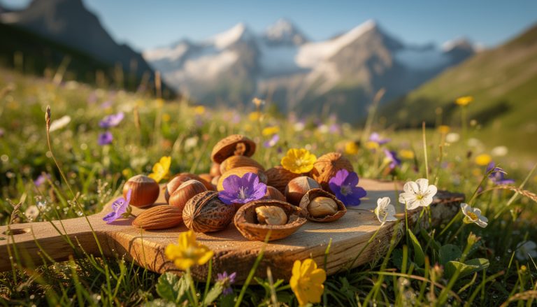 découvrez les secrets des arômes de fruits secs, noisette et amande, révélés dans les alpages d'été. une exploration sensorielle unique au cœur des montagnes.