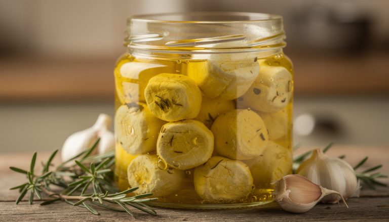 découvrez comment conserver vos fromages de brebis marinés grâce à l'astuce simple et efficace de l'huile en bocal pour préserver saveur et fraîcheur.