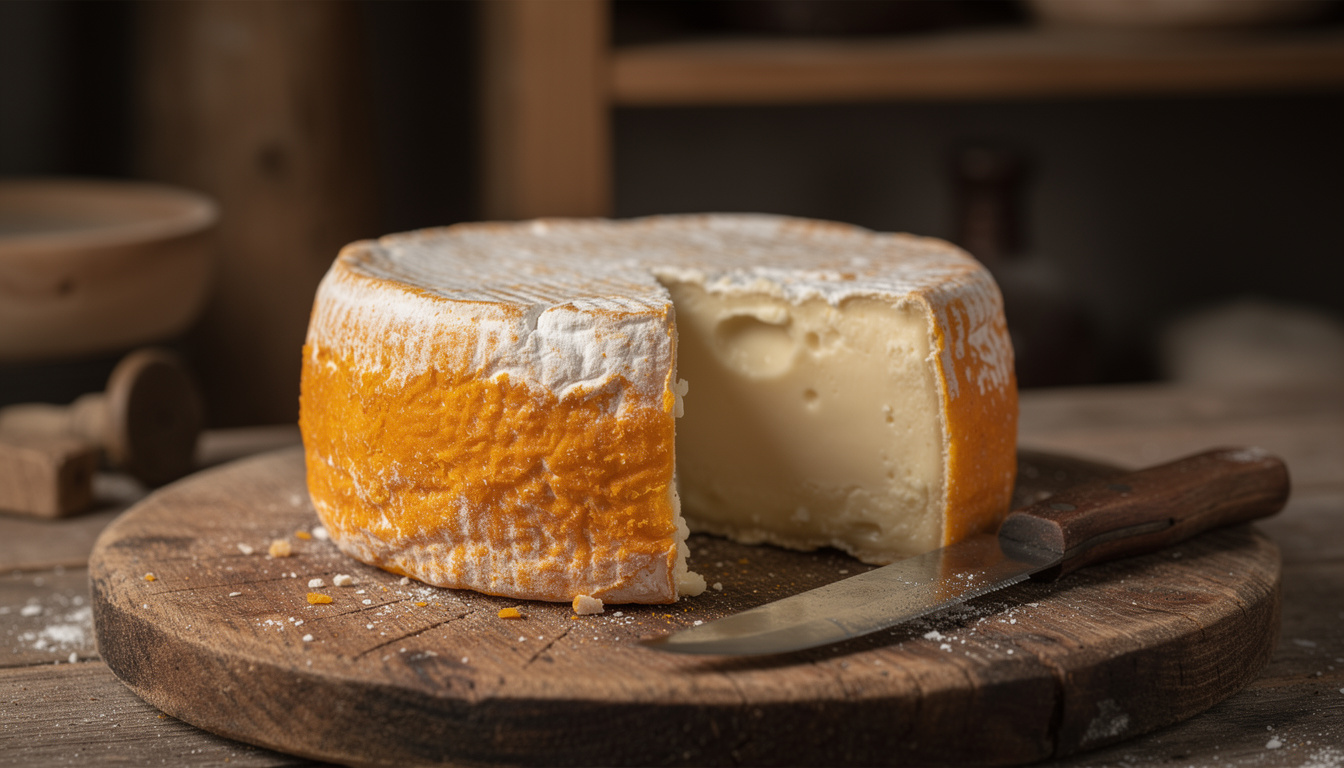 découvrez l'univers des fromages à croûte mixte, où le duvet blanc délicat s'allie aux ferments rouges pour offrir des saveurs uniques et raffinées.