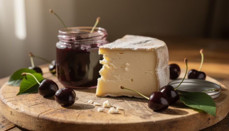 découvrez l'harmonie parfaite entre le goût fruité de la cerise noire et la richesse du fromage ossau-iraty dans ce guide gourmand sur l'art du mariage fromages et confitures.