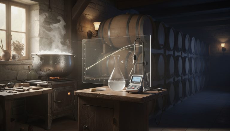 découvrez comment maîtriser le ph en surveillant la courbe d'acidité, du chaudron à la cave, pour optimiser la qualité de vos préparations et préserver leurs saveurs.