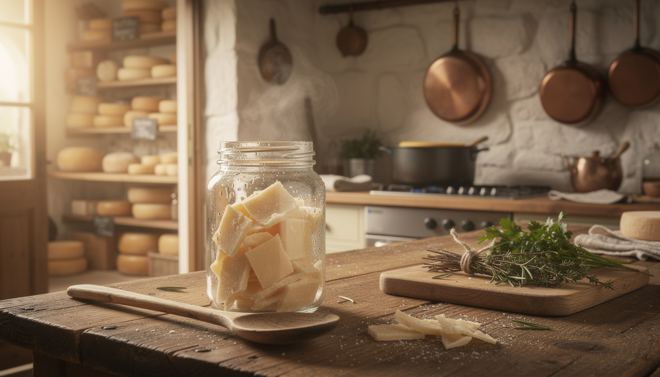 découvrez comment appliquer la règle du zéro gaspillage en recyclant intelligemment les croûtes de parmesan pour cuisiner de délicieuses recettes et réduire le gaspillage alimentaire.
