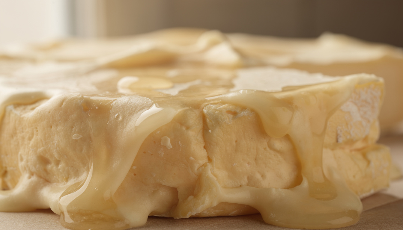 découvrez l'analyse détaillée de la texture "beurrée" et comment la fusion des graisses à température ambiante influence ses propriétés uniques.