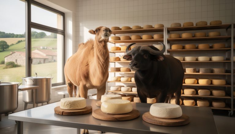 découvrez comment le lait de chamelle et de bufflonne révolutionne la fabrication fromagère en france, en ouvrant de nouvelles perspectives gustatives et durables.