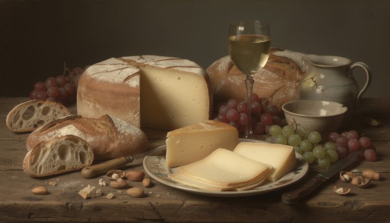 découvrez comment les natures mortes anciennes révèlent les histoires et les formats oubliés du fromage à travers la peinture classique.