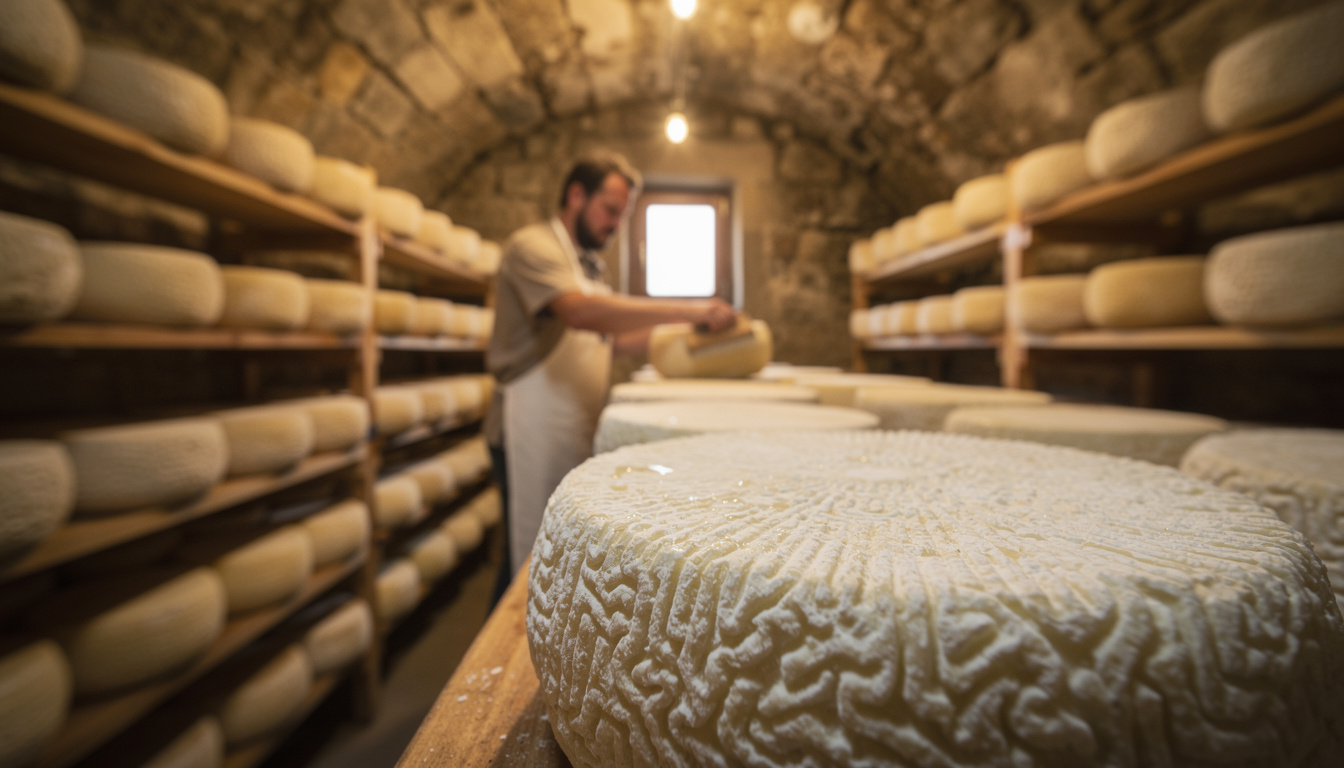découvrez le rôle essentiel des levures de surface, notamment geotrichum candidum, dans la création de l'aspect « peau de crapaud » caractéristique de certains fromages.