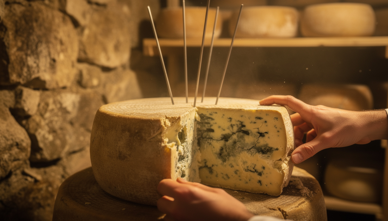 découvrez pourquoi l'inoculation par piqûre est essentielle pour créer des cheminées d'air dans les fromages bleus, favorisant leur texture et saveur uniques.