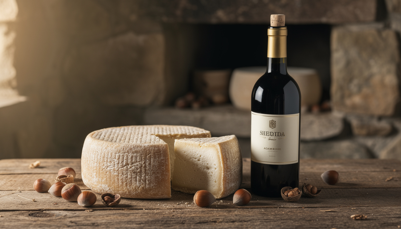 découvrez comment l'oxydation sublime les arômes de noisette dans l'accord parfait entre fromages de brebis et vins de xérès, pour une expérience gustative unique.