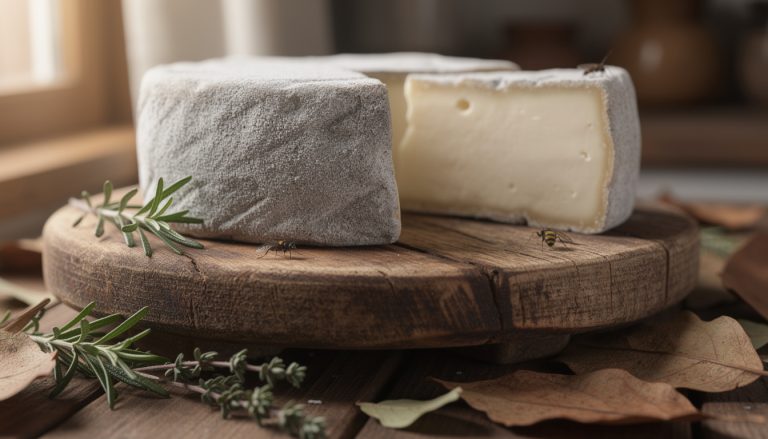 découvrez comment la cendre sur le fromage joue un rôle à la fois protecteur contre les insectes et esthétique, sublimant ainsi la dégustation.