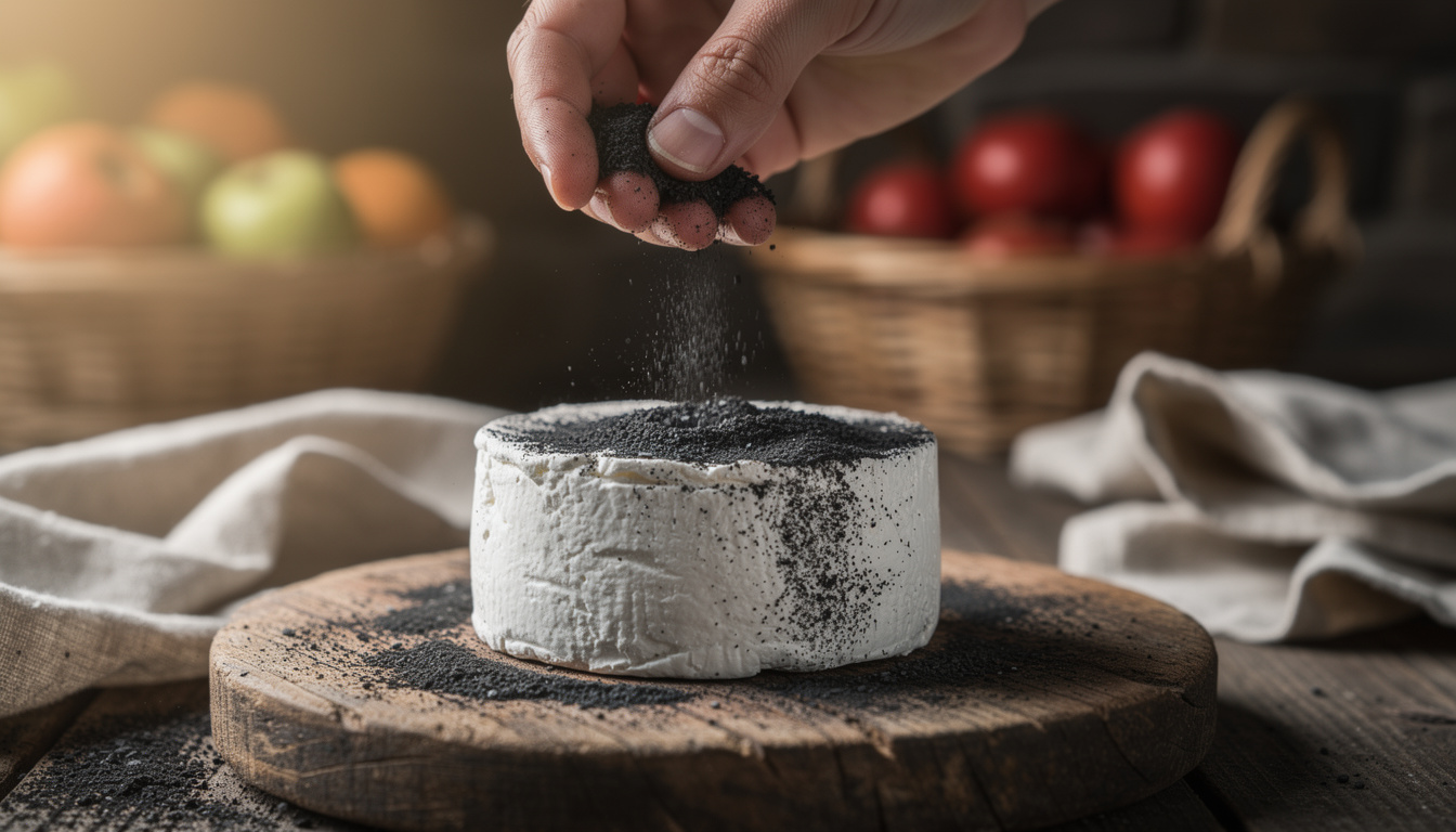 découvrez pourquoi la cendre végétale est utilisée pour saupoudrer les fromages de chèvre et apprenez les techniques pour l'appliquer correctement afin d'améliorer leur saveur et leur conservation.