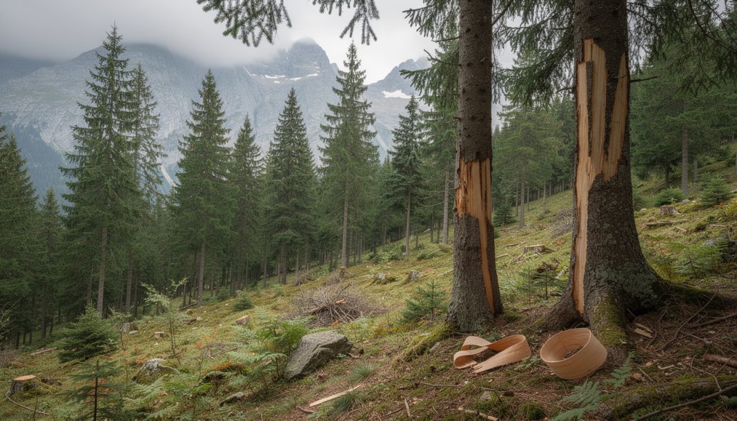 découvrez comment la gestion durable des forêts d'épicéas au mont d'or répond aux exigences strictes de l'aop pour la production de la sangle, un élément clé de ce fromage emblématique.
