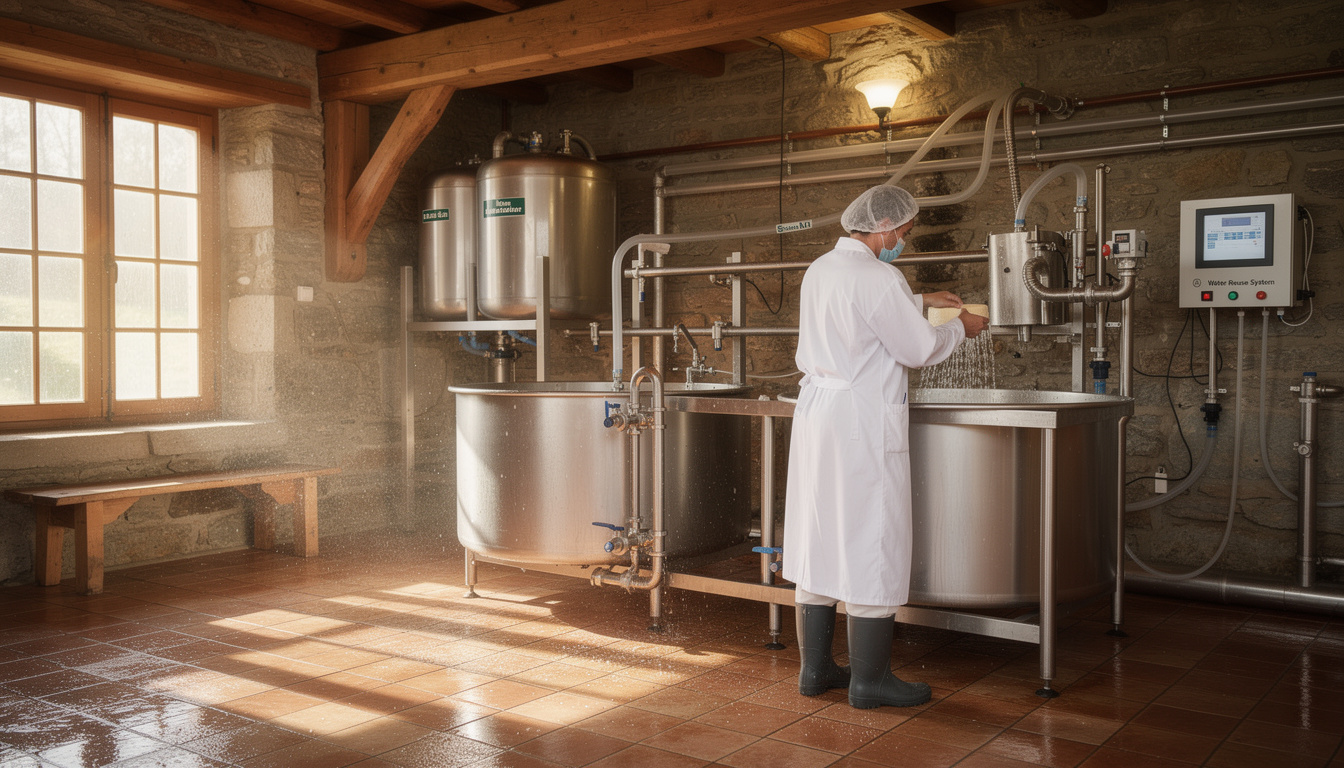 découvrez comment recycler de manière sécurisée les eaux de lavage en fromagerie, un défi essentiel pour préserver les ressources et garantir la qualité de la production.