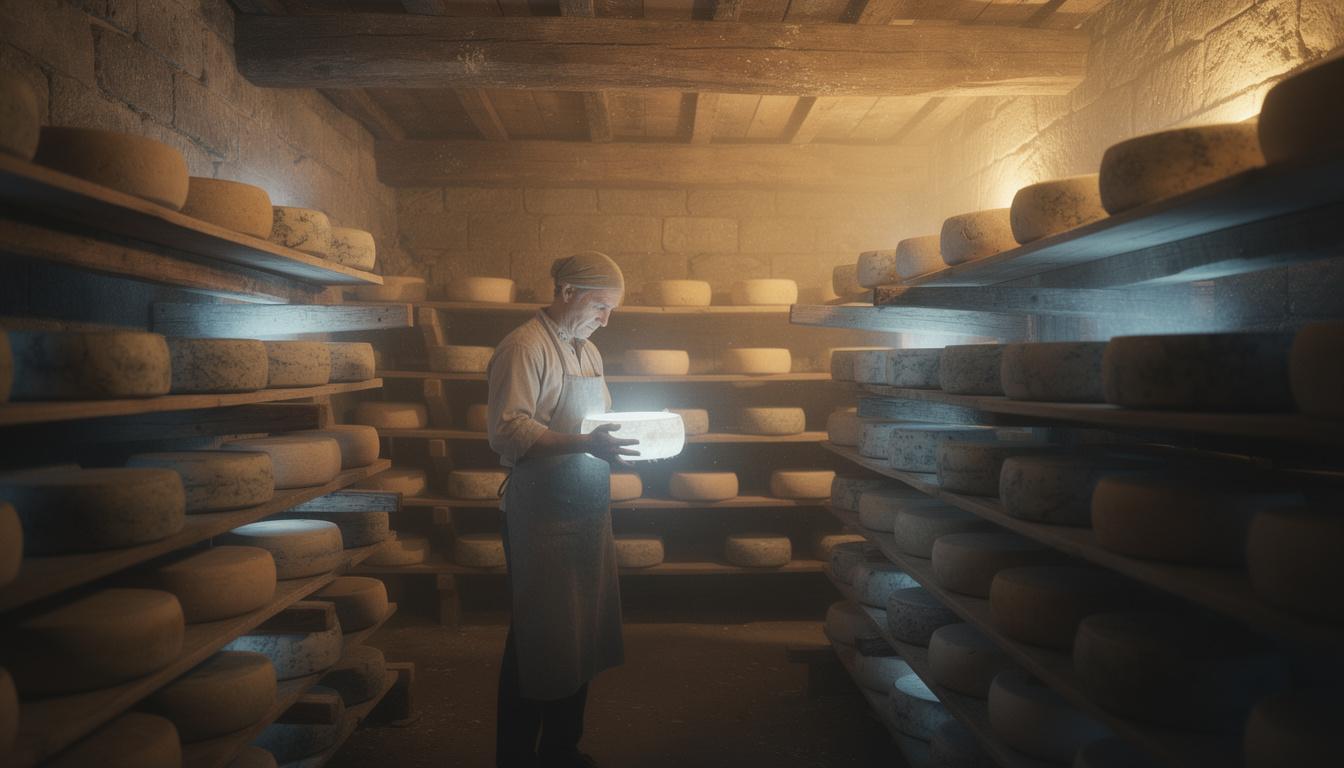découvrez comment la régulation de l'air dans les pâtes persillées 'douces' permet de limiter le piquant caractéristique du bleu, offrant une saveur équilibrée et délicate.