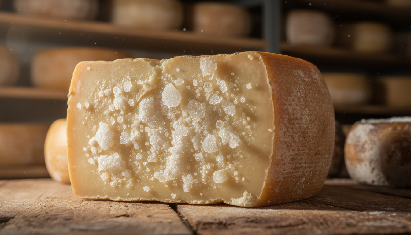 découvrez pourquoi des cristaux de tyrosine apparaissent dans les vieux fromages, leur rôle et ce qu'ils révèlent sur la qualité et la maturation du fromage.