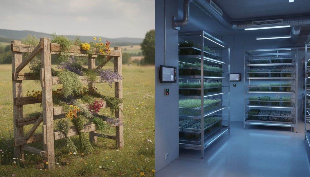découvrez l'évolution des hâloirs, des séchoirs à vent traditionnels aux caves climatisées par ordinateur, pour un séchage optimal et maîtrisé.