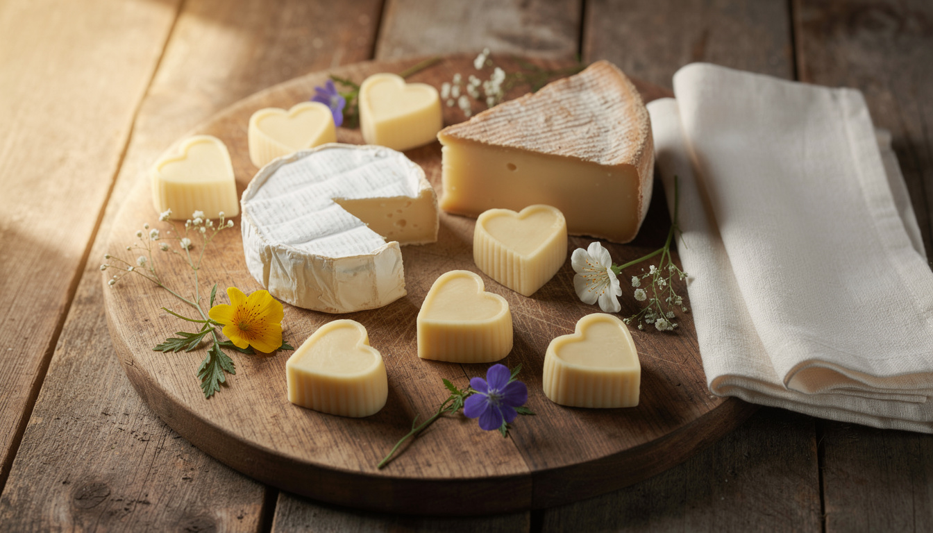 découvrez la symbolique derrière la découpe des fromages en forme de cœur et apprenez la méthode pratique pour réaliser cette présentation originale et pleine de charme.