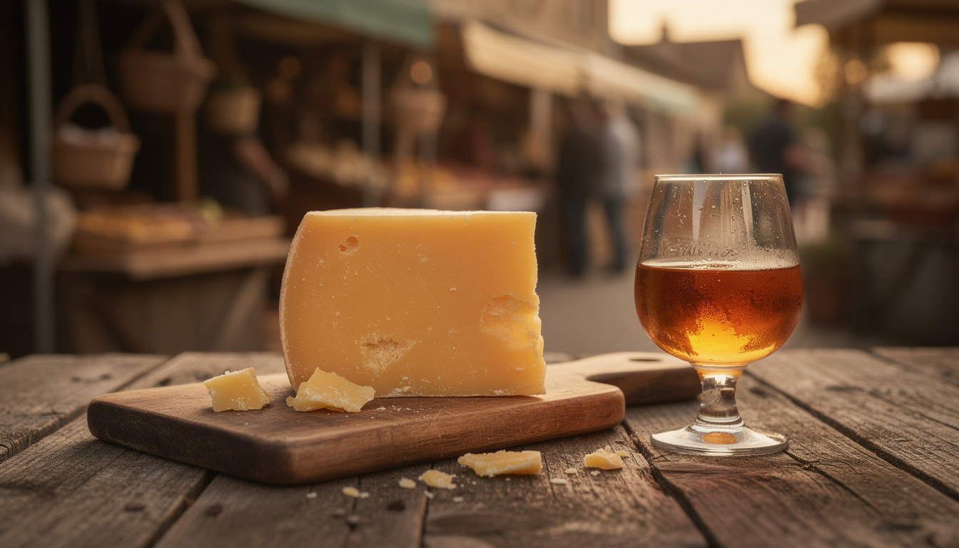 découvrez l'alliance parfaite entre les notes vanillées du rhum et la richesse d'un vieux gouda, une expérience gustative unique pour les amateurs de fromages et spiritueux.