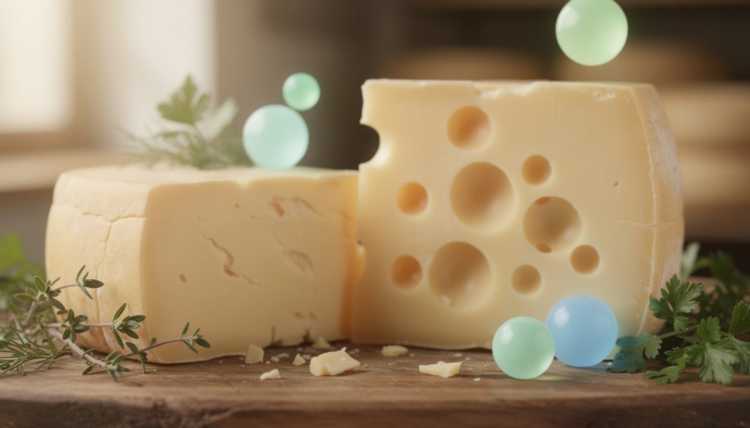 découvrez comment la fermentation propionique, responsable des trous caractéristiques du gruyère et de l'emmental, offre également de nombreux bienfaits pour la santé.