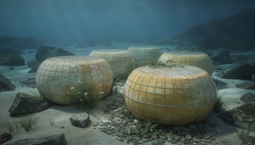 découvrez le test technique d'affinage en mer, une méthode innovante de maturation de meules immergées à grande profondeur pour un affinage unique et naturel.